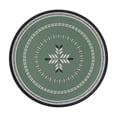thumbnail image 1 of Hometrends Green Bamboo Melamine Appetizer Plate 7 Inch, 1 of 5