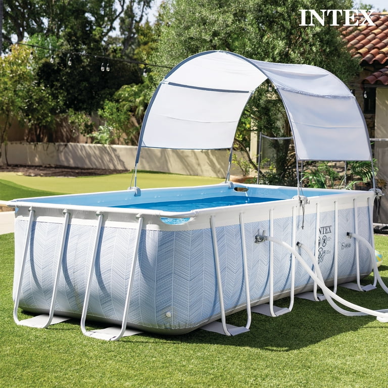 Intex Large 18Ft x 52In Ultra XTR Rectangular Frame Swimming Pool
