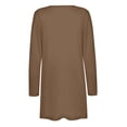 thumbnail image 5 of Jsaierl Lightweight Cardigans Women Long Sleeve Open Front Cardigan with Pockets Solid Cute Top Comfy Soft Kimono Cardigans 2025, 5 of 7