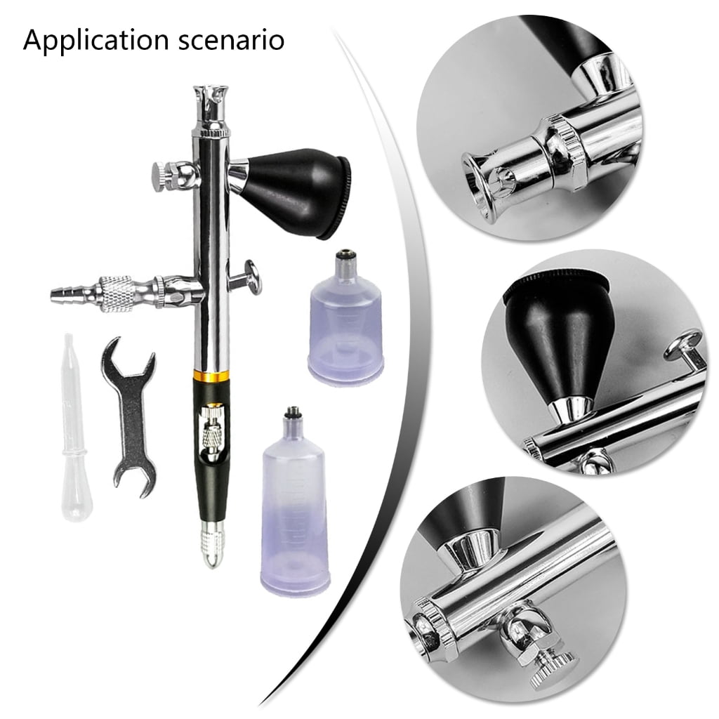 MOMOJIA Airbrush with Adjustable Sprays Ranges Comprehensive Airbrush set for Crafts Art