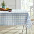 thumbnail image 5 of The Pioneer Woman Daisy Woven Fabric Tablecloth, Blue, 60" W x 102" L, 5 of 5