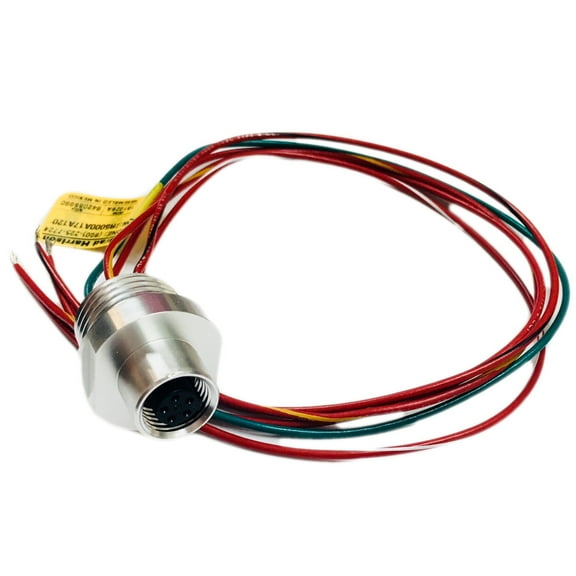 7R5000A17A120 Micro Change Receptacle 5-Pole Female- INT THD 12' 18/1 PVC LEADS, 1200740339