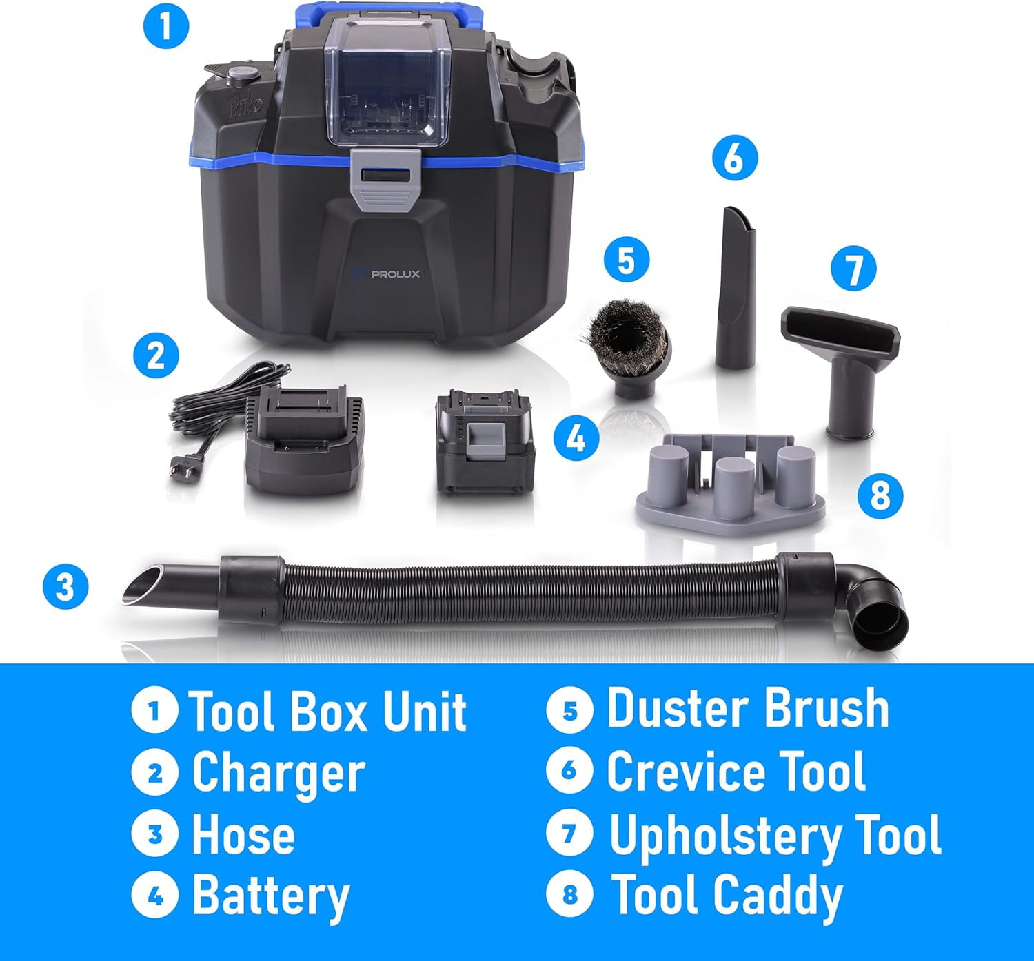 Cordless Wet/Dry Tool & Travel Vacuum