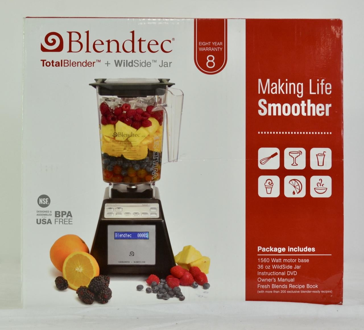Blendtec TotalBlender + WildSide Jar Walmart Canada