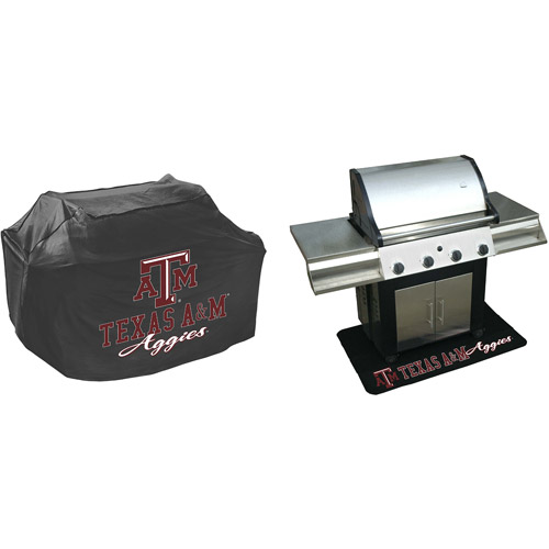 Mr. Bar-B-Q NCAA Grill Cover and Grill Mat Set, Texas A and M University Aggies - image 2 of 2