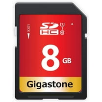 Gigastone 8GB SD Card UHS-I U1 Class 10 SDHC Memory Card Full HD Video Canon Nikon Sony Pentax Kodak Olympus Panasonic Digital Camera