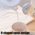 thumbnail image 6 of Elainilye Plastic Water Pitcher with Lid 3 Liter, Large Capacity Cold Water Jug for Iced Tea Lemonade, Clear Measuring Container for Kitchen, 6 of 6