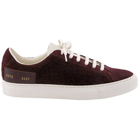 

Common Projects Ladies Bordeaux Retro Wool Low-top Sneakers Brand Size 38 ( US Size 8 )