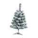 thumbnail image 5 of Árbol de Navidad con nieve flocada, decoración navideña, rama densa, adorno versátil 45 centímetros, 5 of 9