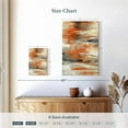 thumbnail image 4 of Elephant Stock Golden Dust Orange Ii Wall Art - Vertical Canvas Wall Art - Living Room Wall Decor - Abstract Canvas - Orange And Gray Decor By Silvia Vassileva - 8" x 12", 4 of 8
