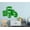 Green, variant on Decal ~ Tractor #5 Ex Large: Children, Barn, Wall Decal 40" x 51" (Black)