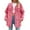 Pink, variant on LYXSSBYX Jackets for Women Clearance Women's Fashion Color Lapel Look Slimmer Sleeve Denim Jacket