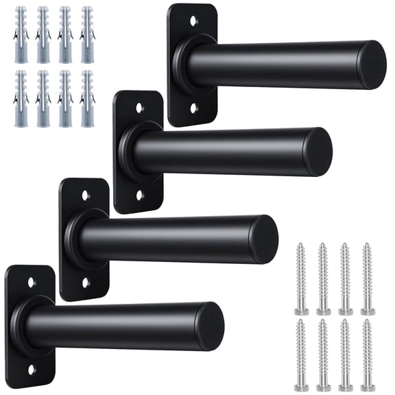  Weight Plate Rack,Blacksmith 4PCS Wall Mount Weight Plate Holder,Weight Plate Organizer,Max Weight Capacity 330 lbs
