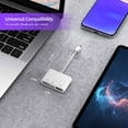 thumbnail image 6 of USB-C Card Reader, EEEkit 3-in-1 Micro SD Memory Card Reader, Type C to SD Card Reader Adapter 2TB Capacity for MacBook Camera Android Windows Linux and Other Type C Device, 6 of 10