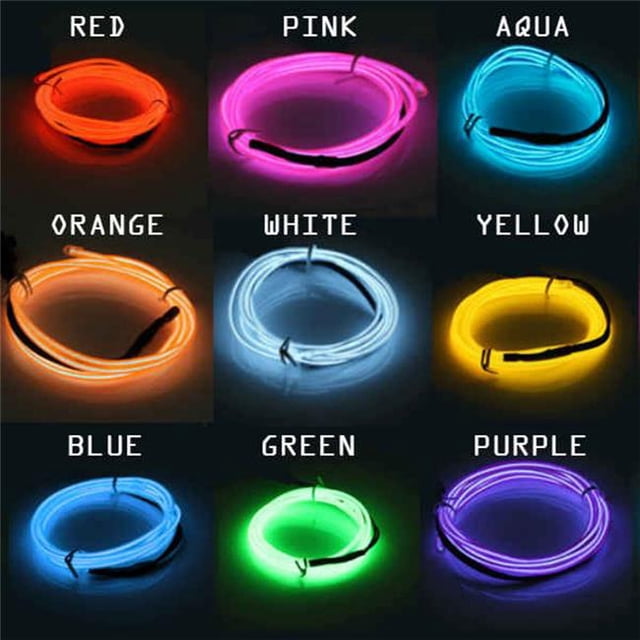 Blinkee 40300 3 Pi Fil Électroluminescent&44; Vert
