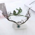 thumbnail image 1 of Woodland Antler Forest Elves Fairys Headband Circlet For Women Girls Renaissance Halloween ,Christmas, Birthday Cosplay Wedding Accessory Flye1982, 1 of 5