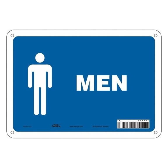 Condor Safety Sign,7 in x 10 in,Aluminum 473Y97