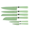 thumbnail image 5 of Martha Stewart Everyday Keston 6-Piece Stainless Steel Knife Set with Ergonomic Handles, Sage, 5 of 11