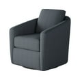 thumbnail image 2 of Southern Motion Daisey Wood & Fabric Swivel Glider in Blue and Lapis, 2 of 4