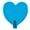 Blue, variant on ShaoXinWan 1pc Heart Shaped Decorative Wall Hooks 4X4.5cm, Stainless Steel Adhesive Hooks, Cute Wall Hooks, Hooks For Wall, Towel Hooks, Heart Shaped Clothes Hook(Pink)