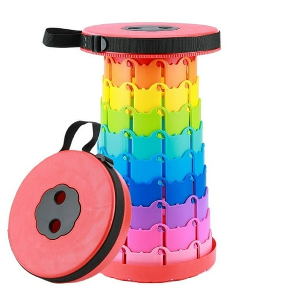 Tabouret Pliant Léger, Tabouret Rétractable pour la Pêche, Réunions de Famille, Camping