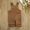 thumbnail image 3 of Hirigin Toddler Kid Baby Boy Girl Corduroy Romper Jumpsuit Bib Pants Overalls, 3 of 4