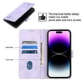 thumbnail image 2 of Case for TCL K24 Skin Friendly PU Leather Wallet Case with Card Holder Kickstand Crossbody Lanyard Magnetic Closure Drop Protection Anti-scratch Phone Cover, 2 of 6