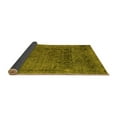 thumbnail image 2 of Ahgly Company Indoor Rectangle Abstract Yellow Modern Area Rugs, 7' x 10', 2 of 4