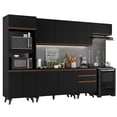 thumbnail image 2 of Cocina Integral Completa Modular Madesa Reims 320cm Negro 04, 2 of 10