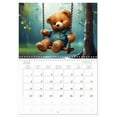 thumbnail image 6 of Teddy bear and his adventures (Monthly Wall Calendar 2026 11.7 x 16.5 (open)), CALVENDO 14 Month Calendar, 6 of 9