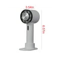 thumbnail image 3 of Needhep Utral-Quiet Floor Fan,Portable Cooling Fan, Small Fans For Bedroom Quiet, Small Bladeless Fan, Oscillating Fan for Bedroom (Gray), 3 of 5