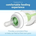 thumbnail image 6 of Dr. Brown's Natural Flow Level 3, Narrow Baby Bottle Nipple, Medium-Fast Flow, 6m+, 100% Silicone, 6 Pack, 6 of 11