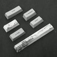 thumbnail image 1 of Japanese Keys Black and White 72 Keys Keys Grey White Computer Accessories  Peripherals 73PCs Sublimation Keys T Mechanical Keyboard Accessory PC Parts with Cute Pattern, 1 of 8