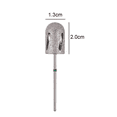 thumbnail image 2 of Estrela Diamond Pedicure Cone Bit for Cracked Skin Corns Callus Removal, Feet Filing Tool, 2 of 5