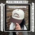 thumbnail image 4 of Say Howdy Stay Rowdy Hat, Western Trucker Hat for Men and Women, Funny Embroidered Cowboy Cap, Country Style Adjustable Snapback Hat, 4 of 5