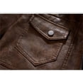 thumbnail image 5 of Manteau Homme Décontracté Veste d'Hiver Ample Veste Décontractée Veste Letterman Homme, 5 of 5