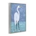 thumbnail image 4 of Stupell Industries Sea Heron Standing Animals & Insects Painting Gray Framed Art Print Wall Art, 16 x 24, 4 of 10