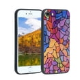 thumbnail image 1 of Colorful Phone Case, Degined for iPhone 8 Case Men Women, Flexible Silicone Shockproof Case for iPhone 8, 1 of 1