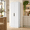 white, variant on 71in Tall Kitchen Pantry Storage Cabinet, Freestanding Storage Cabinet with Doors & Adjustable Shelves, Wood Farmhouse Pantry for Kitchen, Black
