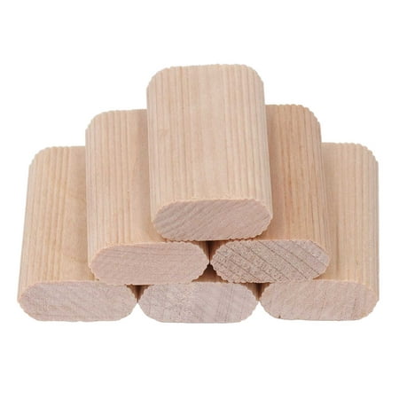 

Wood Insertion Dowel Non Slip 50PCS Wear Resistant Stability Beech Wood Stopper For Home Furniture Splicing 6x20x40MM 8x22x40MM 10x24x50MM