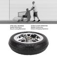 thumbnail image 4 of Grocery Cart Wheel Replacement, Replacement Shopping Chart Wheel Robust Structure Shock Absorbing Heavy Duty 21cm  for All Road Surfaces, 4 of 7