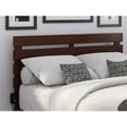 thumbnail image 2 of Pemberly Row Farmhouse Solid Wood Full Headboard w/ USB Turbo Charger in Walnut, 2 of 3