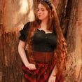 thumbnail image 5 of YooGuoGuo Costume Belts for Women Wide Elastic Waist Cinch Belts Lace-up Corset Belts, 5 of 6