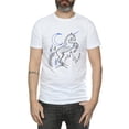thumbnail image 3 of Harry Potter Mens Unicorn Line Art T-Shirt, 3 of 5