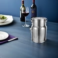 thumbnail image 4 of SOPOTUTU Plated Silver Stainless Steel Milk Bucket with Leakproof Airtight Lid for Liquid Storage, 4 of 8