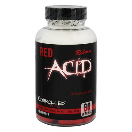Controlled Labs - Acid Red Réincarné Fat Incinération Matrice - 60 Capsules