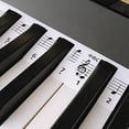 thumbnail image 3 of Piano Notes Guide for Beginner, Removable Keyboard Note Labels 61-Key, 3 of 5