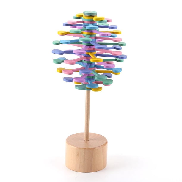 Juguetes para aliviar el estrés Varita mágica giratoria Lollipop Juguete para aliviar el estrés para la decoración del hogar Hugtrwg Para estrenar