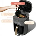 thumbnail image 6 of Beautiful 14-Cup Programmable Drip Coffee Maker with Touch-Activated Display, Oyster Grey by Drew Barrymore, 6 of 11