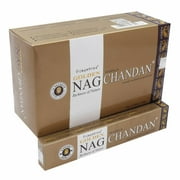 Vijayshree Nag Chandan Incense Sticks Home Fragrance 15gm X 12Box - 180gm